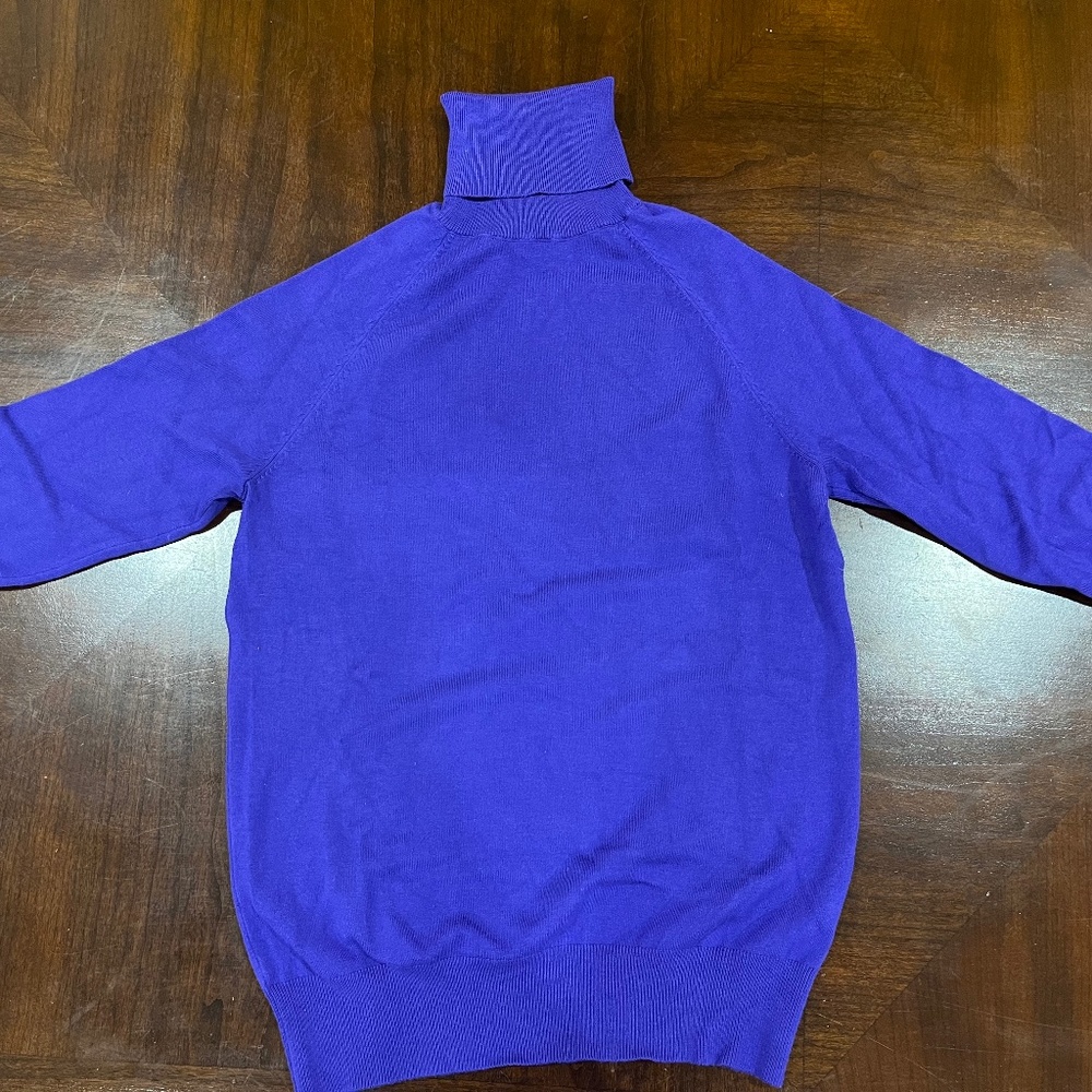 Zara purple turtleneck